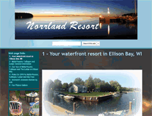 Tablet Screenshot of norrlandresort.org